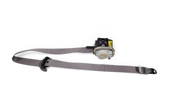 2003-2009 Toyota 4Runner Seat Belt Seatbelt Front Left Gray 73220-35710-B1, F029, OEM, 2003, 2004, 2005, 2006, 2007, 2008, 2009