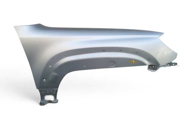 2003-2006 Toyota 4Runner Fender Panel Assy. Right/Passenger Silver Metallic, 53801-35530, F029, OEM, 2003, 2004, 2005, 2006