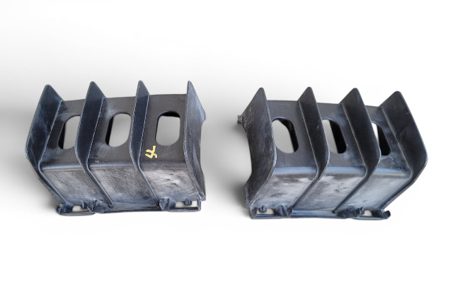 2003-2006 Toyota 4Runner Front Bumper Mounting Bracket Left/Right Set (2) 52145-35050, F029, OEM, 2003, 2004, 2005, 2006