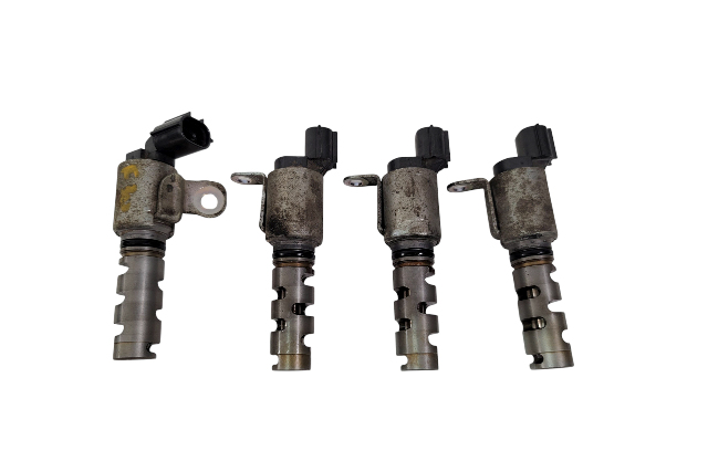 2007-2014 Toyota FJ Cruiser Engine Variable Valve Timing Solenoid Set(4), 15330-38010, F030, OEM, 2007, 2008, 2009, 2010, 2011, 2012, 2013, 2014
