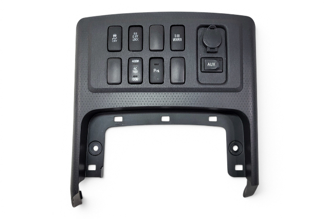2007-2014 Toyota FJ Cruiser Center Switch Panel Button Bezel Trim Console Dash, 55407-35090, F030, OEM, 2007, 2008, 2009, 2010, 2011, 2012, 2013, 2014