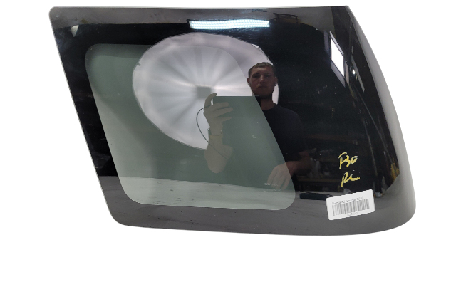 2007-2014 Toyota FJ Cruiser Quarter Glass Window Rear Left/Driver 62740-35163, F030, OEM, 2007, 2008, 2009, 2010, 2011, 2012, 2013, 2014