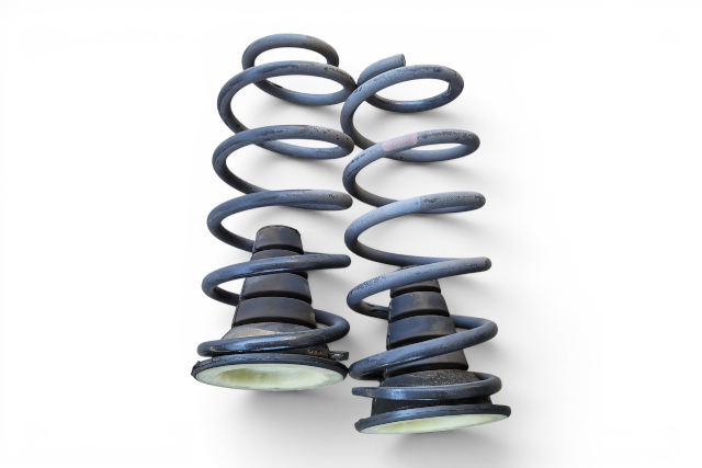 2009-2014 Toyota FJ Cruiser Rear Shock Spring Coil Set 48231-35430, 48231-35430, F030, OEM, 2009, 2010, 2011, 2012, 2013, 2014