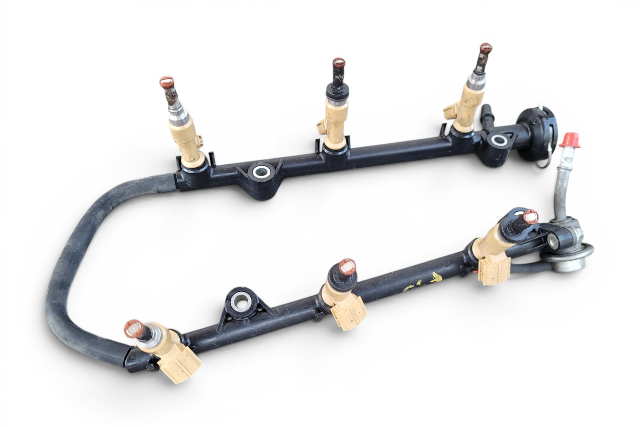 2009-2014 Toyota FJ Cruiser Fuel Injector Set 6 Cylinder Denso Factory 23807-31120, F030, OEM, 2009, 2010, 2011, 2012, 2013, 2014