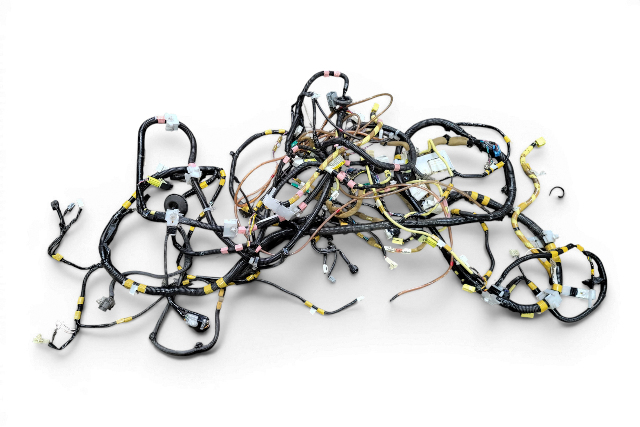 2009-2011 Toyota FJ Cruiser Floor Wire Harness No.2, 82162-35B90, F030, OEM, 2009, 2010, 2011