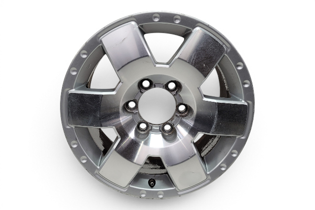 2007-2011 Toyota FJ Cruiser Alloy Wheel, Rim Disc, 17X7.5J 6 Spoke #1, 42611-35480, F030, OEM, 2007, 2008, 2009, 2010, 2011