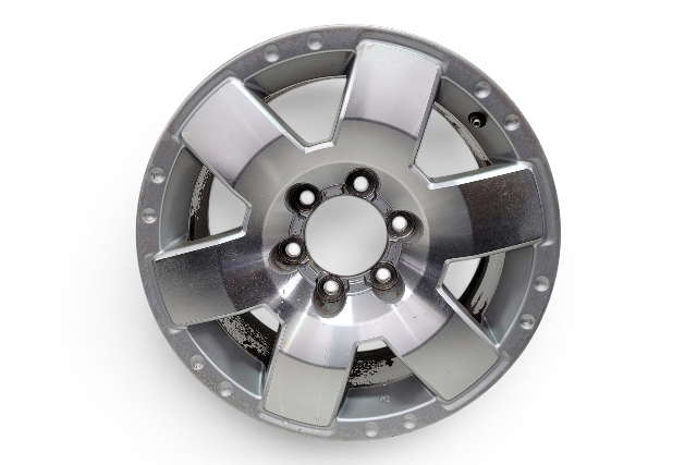 2007-2011 Toyota FJ Cruiser Alloy Wheel, Rim Disc, 17X7.5J 6 Spoke #5, 42611-35480, F030, OEM, 2007, 2008, 2009, 2010, 2011