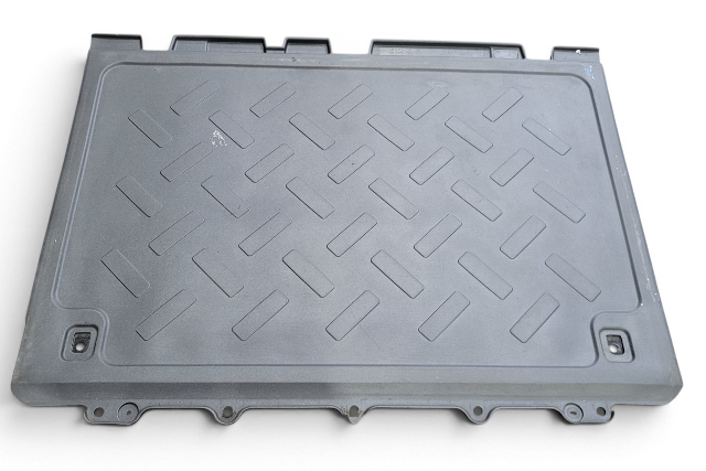 2007-2014 Toyota FJ Cruiser Rear Trunk Panel Carpet Rubber Cargo Mat 58570-35140-B0, F030, OEM, 2007, 2008, 2009, 2010, 2011, 2012, 2013, 2014