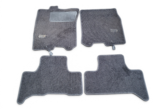 2007-2010 Toyota FJ Cruiser Carpet Floor Mats 4 Piece Set Black, PT548-60070-11, F030, OEM, 2007, 2008, 2009, 2010