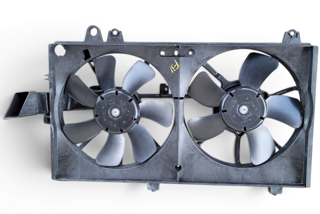2004-2009 Mazda RX-8 RX8 Cooling Fan Assembly w/Shroud N3H1-15-025F, F031, OEM, 2004, 2005, 2006, 2007, 2008, 2009
