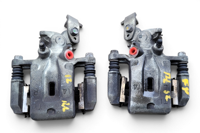 2004-2011 Mazda RX-8 RX8 Caliper Rear Right/Left Set, FEZ5-26-99Z, FEZ5-26-98Z, F031, OEM, 2004, 2005, 2006, 2007, 2008, 2009, 2010, 2011