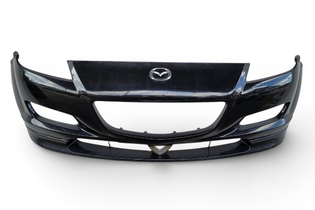 2004-2008 Mazda RX-8 RX8 Front Bumper Cover Black, F1Y1-50-03XA-BB, F031, OEM, 2004, 2005, 2006, 2007, 2008