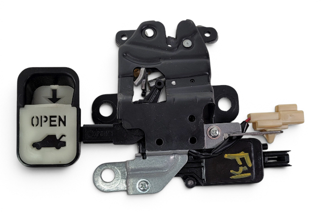 2004-2011 Mazda RX-8 RX8 Trunk Lock Latch FE01-56-820B, F031, OEM, 2004, 2005, 2006, 2007, 2008, 2009, 2010, 2011