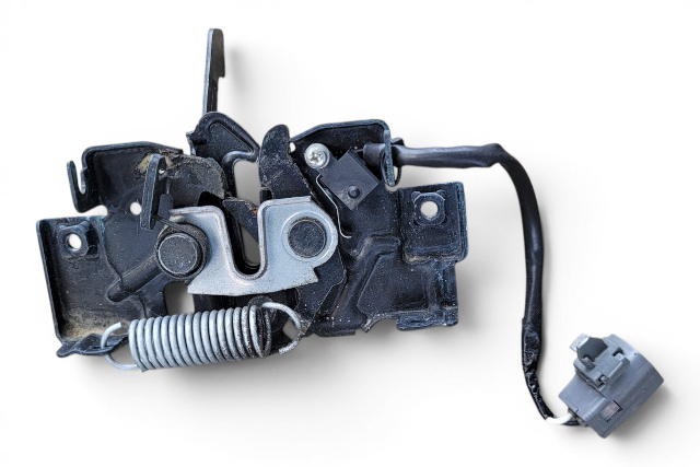 2004-2011 Mazda RX-8 RX8 Hood Lid Release Latch Lock w/Theft Detection FE02-56-620A, F031, OEM, 2004, 2005, 2006, 2007, 2008, 2009, 2010, 2011