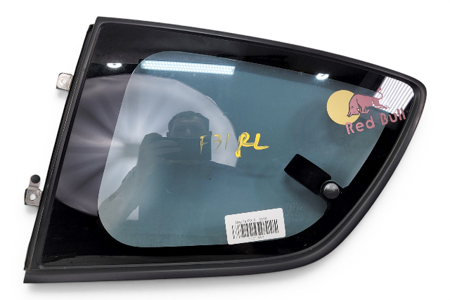 2004-2011 Mazda RX-8 RX8 Rear Door Window Glass Left/Driver Quarter FE01-73-5G0E, F031, OEM, 2004, 2005, 2006, 2007, 2008, 2009, 2010, 2011