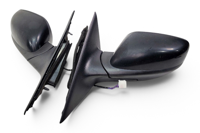 2004-2011 Mazda RX-8 RX8 Front Right/Left Mirror Black, FE01-69-120G-PZ, FE01-69-180G-PZ, F031, OEM, 2004, 2005, 2006, 2007, 2008, 2009, 2010, 2011