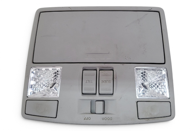 2004-2008 Mazda RX-8 RX8 Overhead Console Grey GK2A-69-970H-77, F031, OEM, 2004, 2005, 2006, 2007, 2008