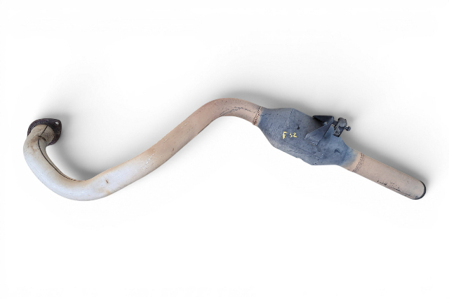2003-2009 Toyota 4Runner Rear Exhaust Muffler Pipe 6 Cylinder V6 17430-31410, F032, OEM, 2003, 2004, 2005, 2006, 2007, 2008, 2009