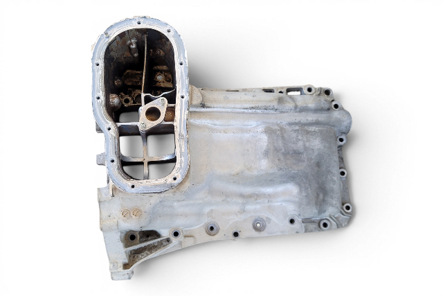 2003-2009 Toyota 4Runner Upper Engine Oil Pan 12101-0P030, F032, OEM, 2003, 2004, 2005, 2006, 2007, 2008, 2009