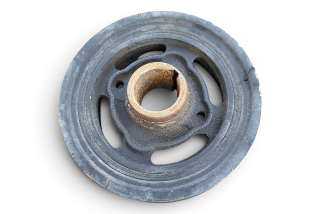 2007-2024 Toyota 4Runner Engine Crank Pulley Crankshaft, 13470-31014, F032, OEM, 2003, 2004, 2005, 2006, 2007, 2008, 2009, 2010, 2011, 2012, 2013, 2014, 2015, 2016, 2017, 2018, 2019, 2020, 2021, 2022, 2023, 2024