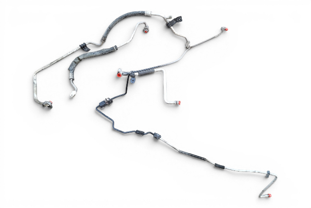 2003-2009 Toyota 4Runner A/C Air Conditioner Suction Hose Pipe 4.0L V6, Set(4), 88710-35540, F032, OEM, 2003, 2004, 2005, 2006, 2007, 2008, 2009