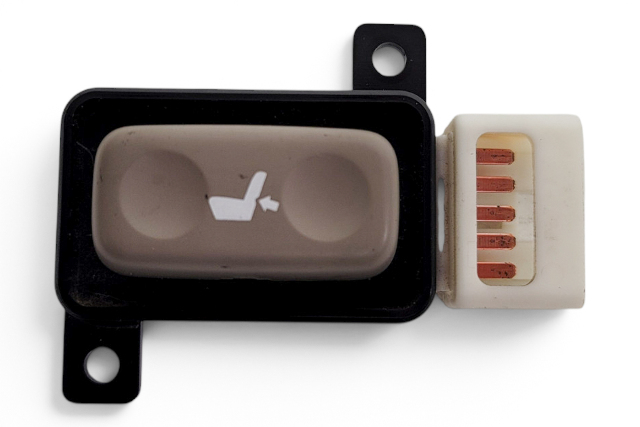 2003-2009 Toyota 4Runner Power Seat Switch Lumbar, Front Left/Driver Side 84920-0E010-C0, F032, OEM, 2003, 2004, 2005, 2006, 2007, 2008, 2009