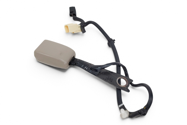 2003-2005 Toyota 4Runner Seat Belt Buckle, Front Left/Driver Tan, 73230-35830-E0, F032, OEM, 2003, 2004, 2005