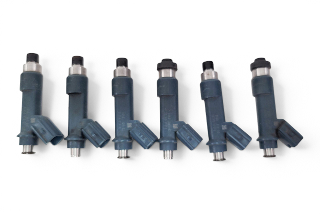 2003-2009 Toyota 4Runner Fuel Injector Set 6 Cylinder Denso Factory 23209-39015, F032, OEM, 2003, 2004, 2005, 2006, 2007, 2008, 2009