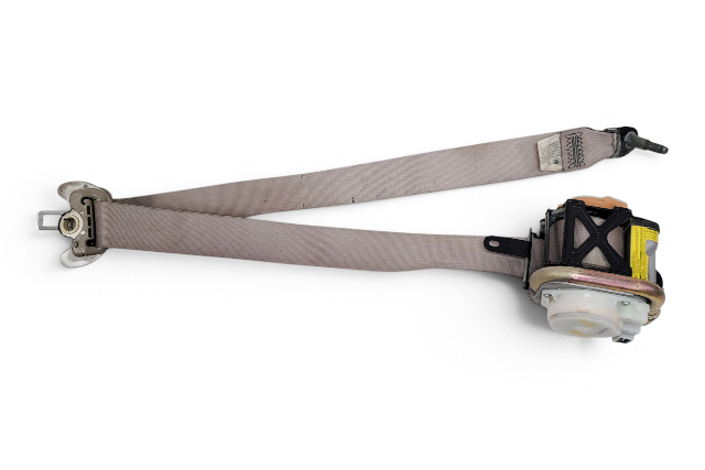 2003-2009 Toyota 4Runner Seat Belt Seatbelt Front Right Gray 73210-35881-E0, F032, OEM, 2003, 2004, 2005, 2006, 2007, 2008, 2009