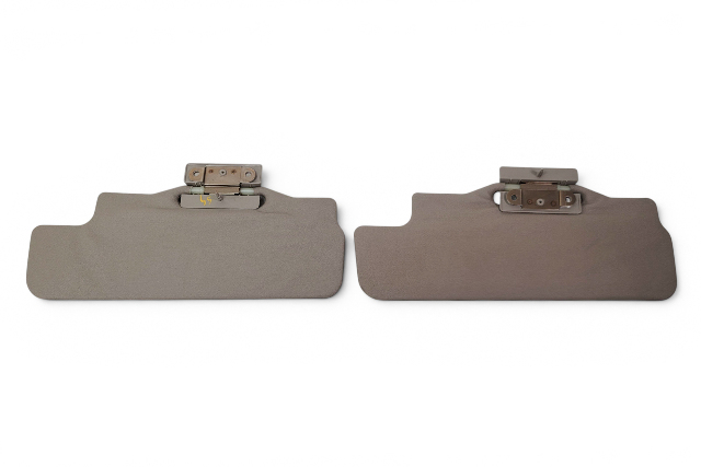 2003-2009 Toyota 4Runner Secondary Sun Visor Sunvisor Left Side, Gray 74304-35010-E0, F032, OEM, 2003, 2004, 2005, 2006, 2007, 2008, 2009