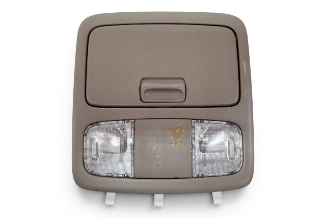 2003-2009 Toyota 4Runner Overhead Console Map Light/Lamp, Grey 63670-0W041-E0, F032, OEM, 2003, 2004, 2005, 2006, 2007, 2008, 2009