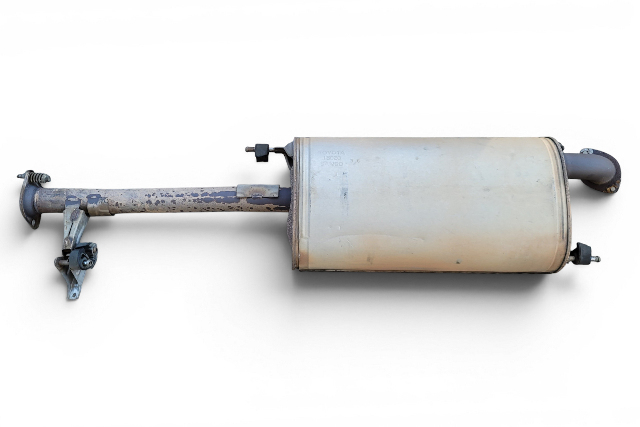 2003-2009 Toyota 4Runner Rear Exhaust Muffler Pipe, 17420-50220, F032, OEM, 2003, 2004, 2005, 2006, 2007, 2008, 2009