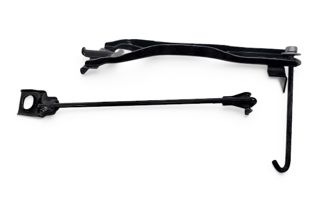 2013-2020 Lexus GS350 Battery Tie Down Plate Setting Set(2) 74404-22370, 74408-22031, F033, OEM, 2013, 2014, 2015, 2016, 2017, 2018, 2019, 2020