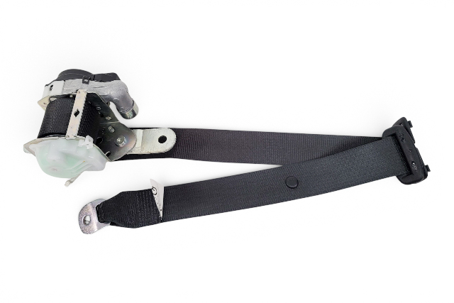 2013-2020 Lexus GS350 Rear Left/Driver Seatbelt Seat Belt Black, 73370-30380-C0, F033, OEM, 2013, 2014, 2015, 2016, 2017, 2018, 2019, 2020