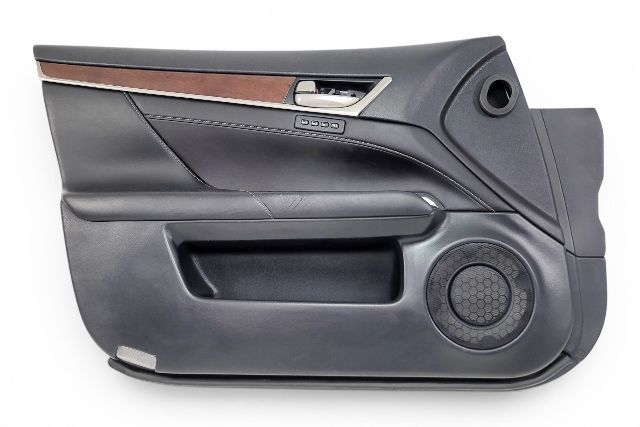 2014-2016 Lexus GS350 Front Left/Driver Side Back Door Panel Black/Brown 67620-30M21-M3, F033, OEM, 2014, 2015, 2016