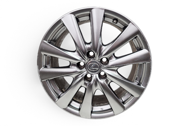 2013-2016 Lexus GS350 Rim Alloy Wheel 18x8 10 spoke, #2, 4261A-30252, F033, OEM, 2013, 2014, 2015, 2016