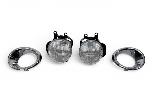 2013-2020 Lexus GS350 Fog Light Lamp w/Cover Left/Right Set(4), 81220-0E030, 81210-0E050, F033, OEM, 2013, 2014, 2015, 2016, 2017, 2018, 2019, 2020