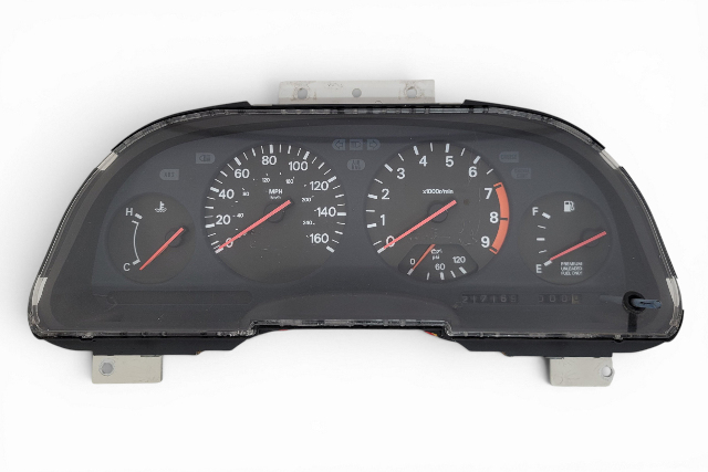 1990-1996 Nissan 300ZX Speedometer Instrument Cluster Meter 217K Miles, 24810-45P01, F034, OEM, 1990, 1991, 1992, 1993, 1994, 1995, 1996
