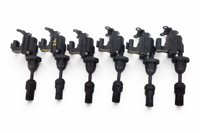 1990-1995 Nissan 300ZX Engine Igniter Plug Hole Coil (6), 22448-30P00, F034, OEM, 1990, 1991, 1992, 1993, 1994, 1995