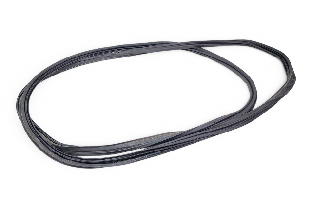 1990-1996 Nissan 300ZX Rear Window Weatherstrip Back Door Opening Seal, 90832-30P02, F034, OEM, 1990, 1991, 1992, 1993, 1994, 1995, 1996
