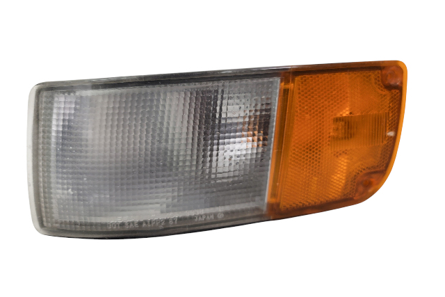 1990-1996 Nissan 300ZX Front Turn Signal Combination Light Lamp Bumper Left, B6125-30P00, F034, OEM, 1990, 1991, 1992, 1993, 1994, 1995, 1996