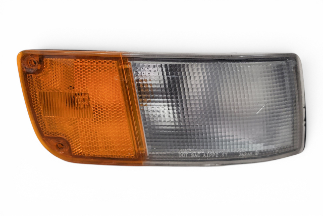 1990-1996 Nissan 300ZX Front Turn Signal Combination Light Lamp Bumper Right, B6120-30P00, F034, OEM, 1990, 1991, 1992, 1993, 1994, 1995, 1996