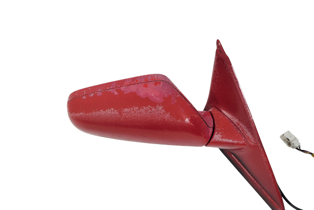 1990-1996 Nissan 300ZX Side View Mirror Right/Passenger Red, J6301-48P00, F034, OEM, 1990, 1991, 1992, 1993, 1994, 1995, 1996