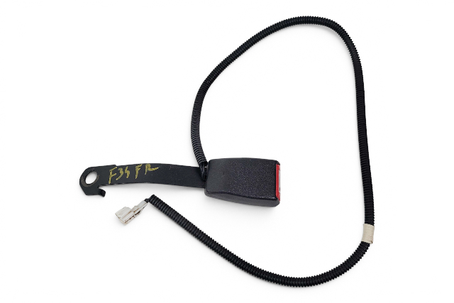 1991-1994 Nissan 300ZX Front Right/Passenger Seat Belt Buckle, 86842-45P00, F034, OEM, 1991, 1992, 1993, 1994
