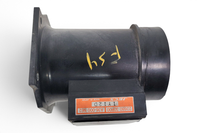 1990-1996 Nissan 300ZX Mass Air Flow Meter Sensor MAF Unit 22680-30P00, F034, OEM, 1990, 1991, 1992, 1993, 1994, 1995, 1996