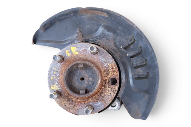 1990-1996 Nissan 300ZX Front Right/Passenger Knuckle Spindle, 40010-30P05, F034, OEM, 1990, 1991, 1992, 1993, 1994, 1995, 1996
