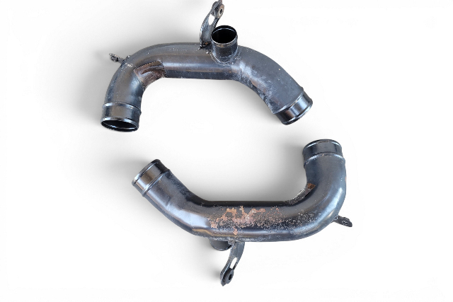 1990-1996 Nissan 300ZX Air Cleaner Duct Tube Right/Left Set, 16576-30P02, 16576-30P01, F034, OEM, 1990, 1991, 1992, 1993, 1994, 1995, 1996