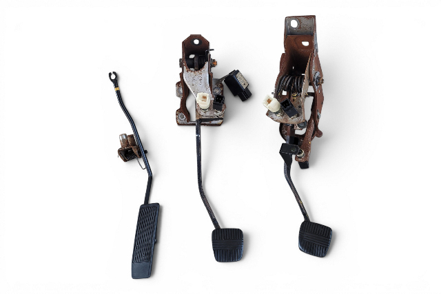 1990-1996 Nissan 300ZX Manual Clutch Brake Gas Pedal Assembly Set(3) 46540-30P00, 46520-30P10, F034, OEM, 1990, 1991, 1992, 1993, 1994, 1995, 1996