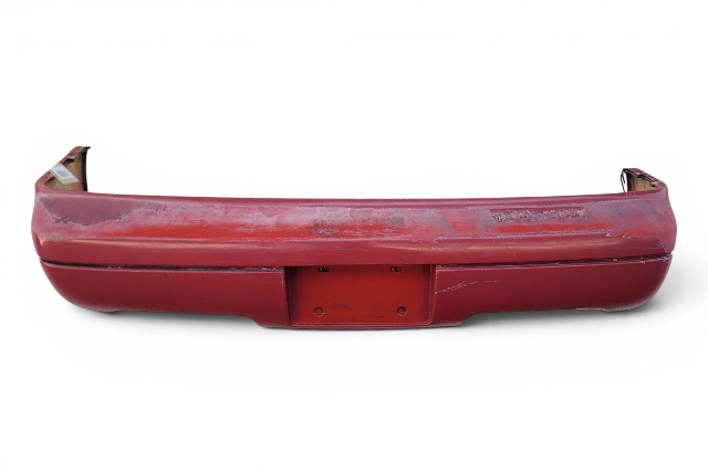 1990-1996 Nissan 300ZX Rear Bumper Face Cover 4Pas Red, 85022-30P28, F034, OEM, 1990, 1991, 1992, 1993, 1994, 1995, 1996