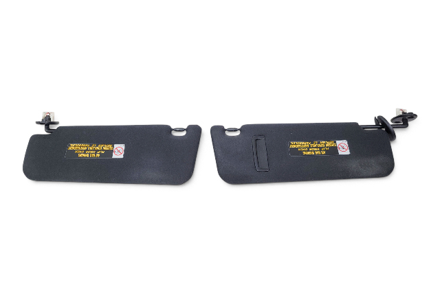 2016-2020 Lexus GS350 Left/Driver Right/Passenger Sun Visor Shield Black, 74320-30D90-C0, F035, OEM, 2016, 2017, 2018, 2019, 2020